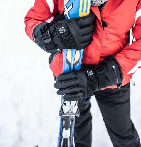 Alpenheat FireSki Heated ski, snowboard
or motorcycle gloves